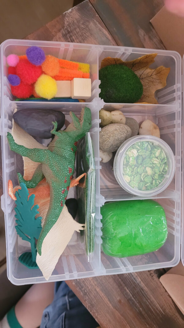 Dinosaur Small Sensory Box | Little Loves & You