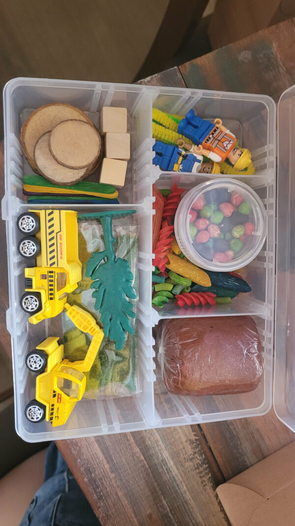 Construction Small Sensory Box | Little Loves & You