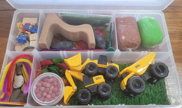 Construction Large Sensory Box | Little Loves & You