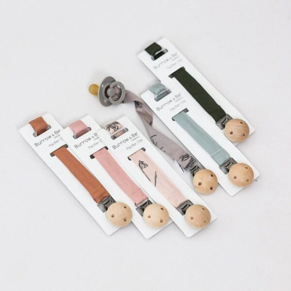 Essentials Pacifier clip | Burrow & Be