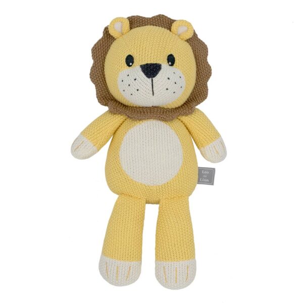 Leo the Lion Knitted Toy | Living Textiles