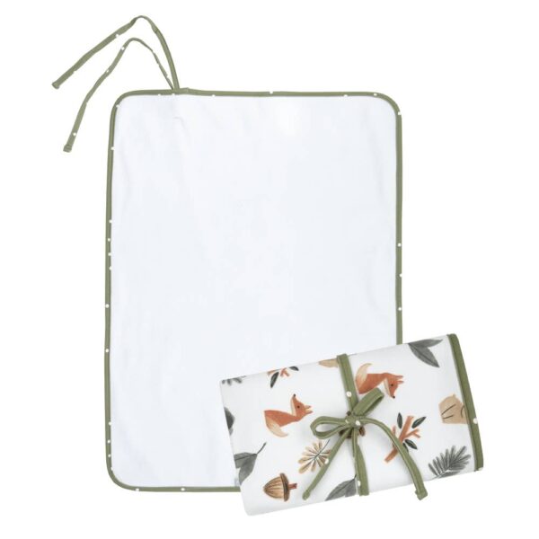 Waterproof Travel Change Mat – Forest Retreat | Living Textiles