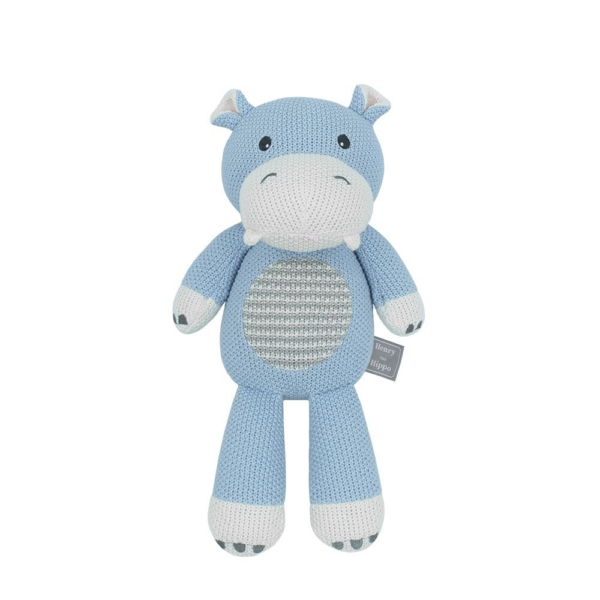 Henry the Hippo Knitted Toy | Living Textiles