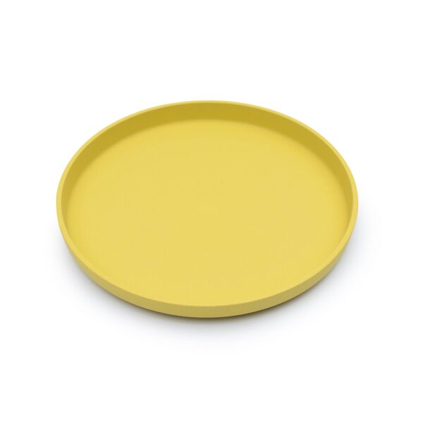 Plant-Based Plates (20cm) – Individual – Yellow | Bobo&Boo