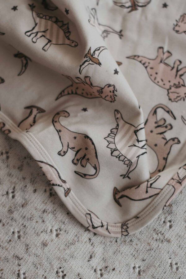 Jersey Swaddle – Retrosaurus | Bencer & Hazelnut