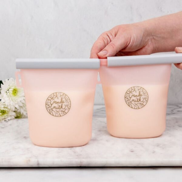 Reusable Breastmilk Storage Bags – 2pk | Made to Milk