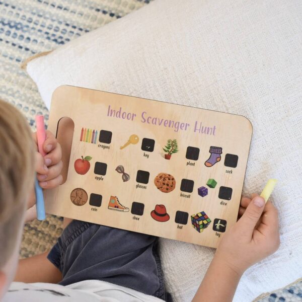 Scavenger Hunt Board – Indoor | Inspired Wholesale