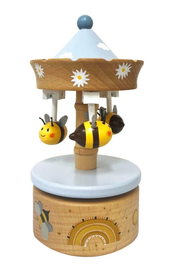 Wooden Bee Carousel | ToysLink