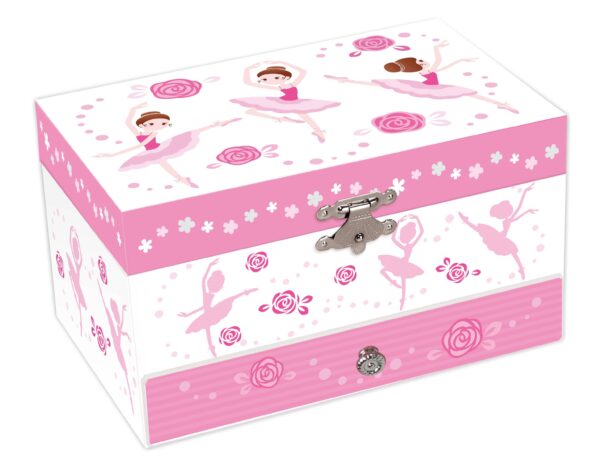 Triplet Ballerina Musical Jewelry Box | ToysLink