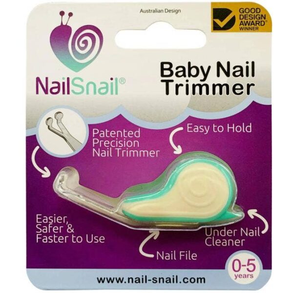 Nail Snail 3-in-1 Baby Nail Trimmer | Nail Snail