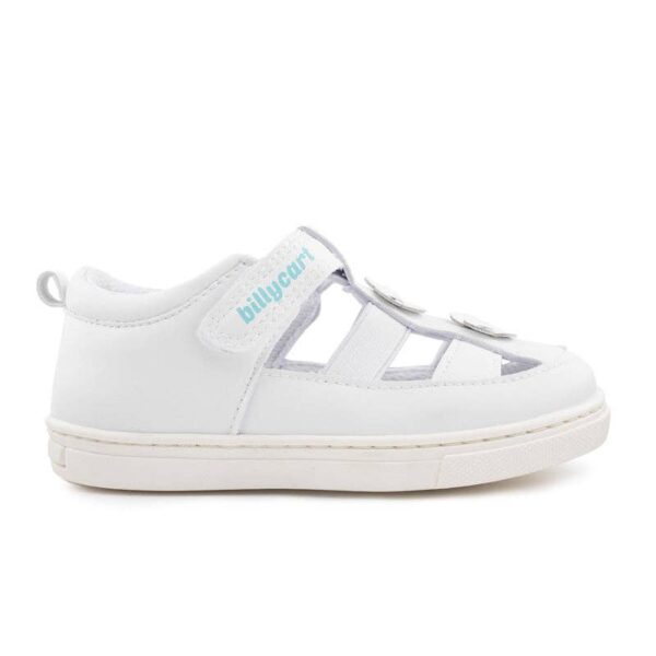 LAYLA white toddler girls sandals | BillyCart